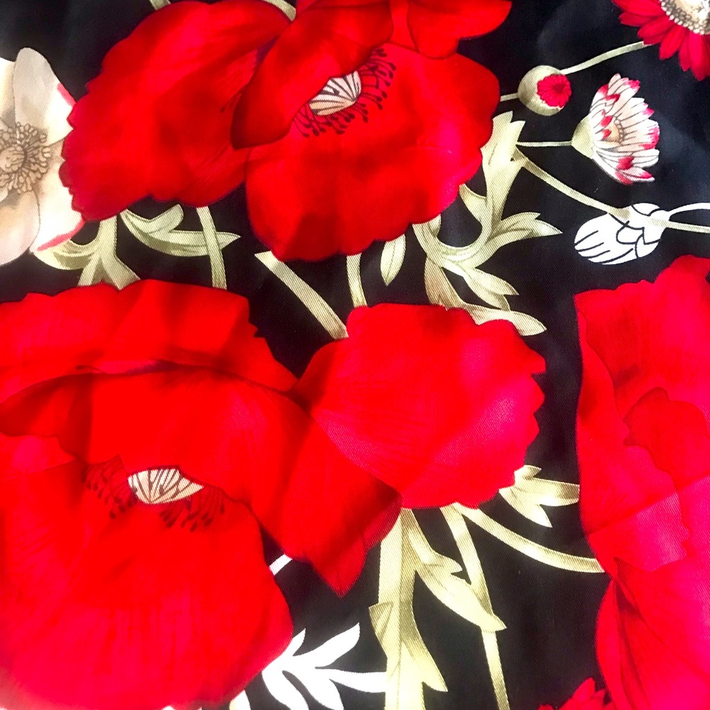 Oscar de la Renta Silk Scarf